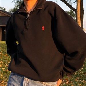 Polo Ralph Lauren zip up sweatshirt